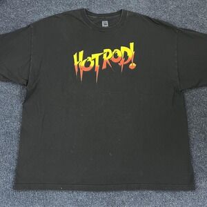 WWE Hot Rod Shirt Mens 3XL‎ Black Wrestling Rowdy Roddy Piper Graphic Tee Top